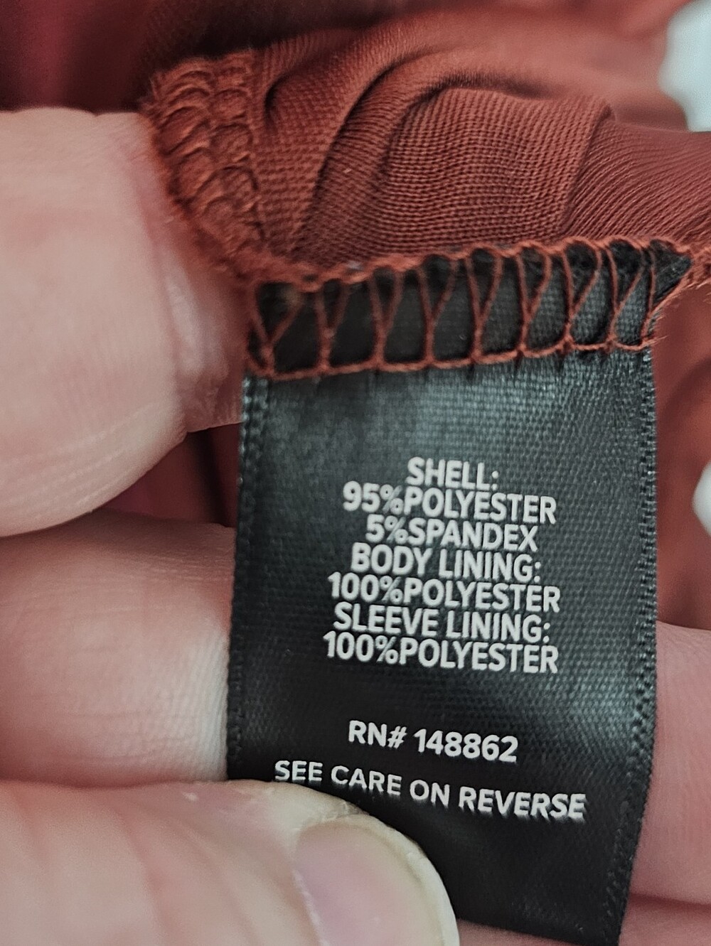 Torrid rust sequin blouse size 3 - Picture 6 of 7